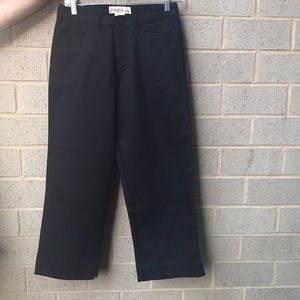 Black cropped pants Sz 6